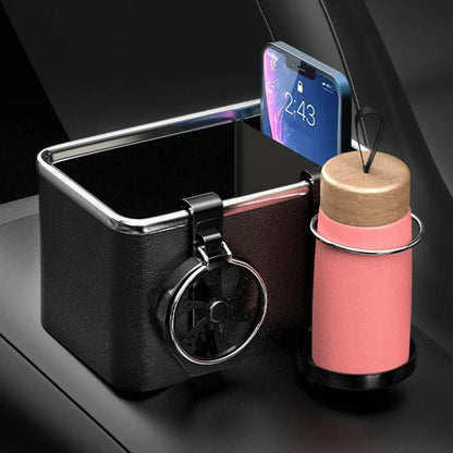 Car Armrest Organizer & Drink Holder