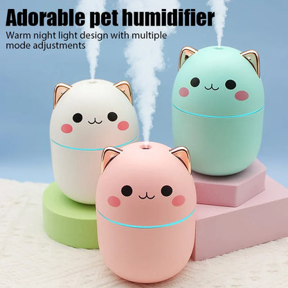 Kawaii Night Light Aroma Diffuser