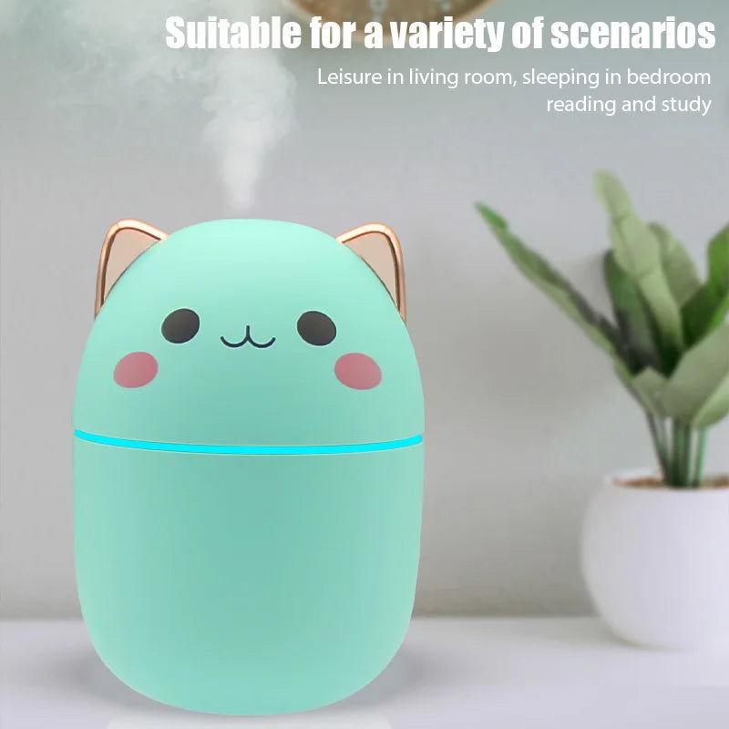 Kawaii Night Light Aroma Diffuser