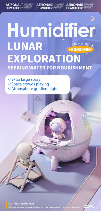 Astronaut Mist Air Humidifier Light