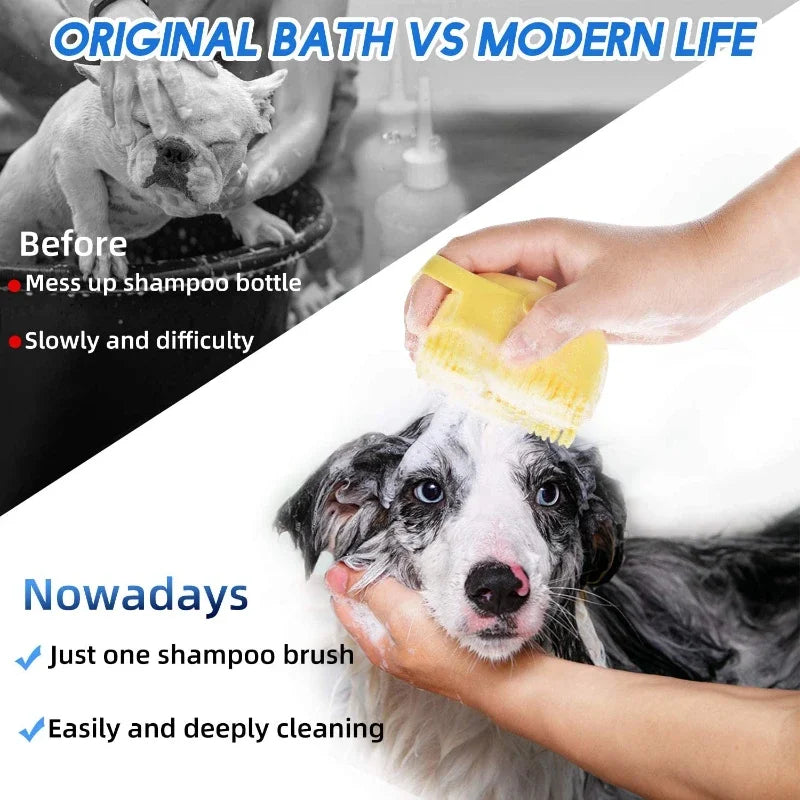 Pet Spa Brush For Happy Dogs