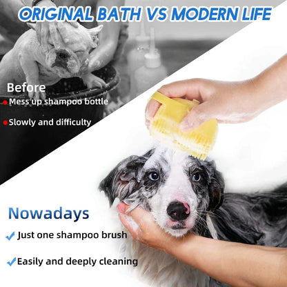 Pet Spa Brush For Happy Dogs