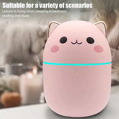 Kawaii Night Light Aroma Diffuser