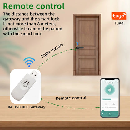 Smart Tuya Fingerprint Door Lock