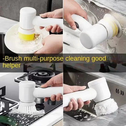 Magic Clean Spin Scrubber 5 in 1