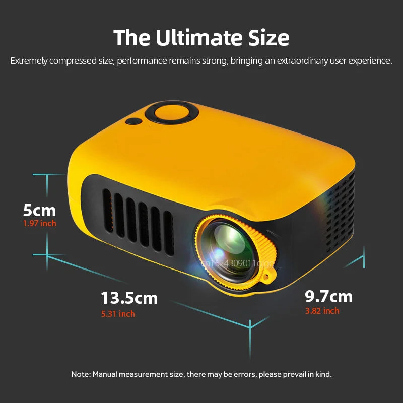 Mini Car Cinema Projector Delight